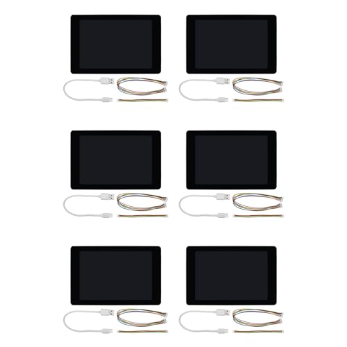 Lot de 6 WT32-SC01 Plus cartes de developpement 3.5 pouces LCD avec ecran tactile pour projet IoT