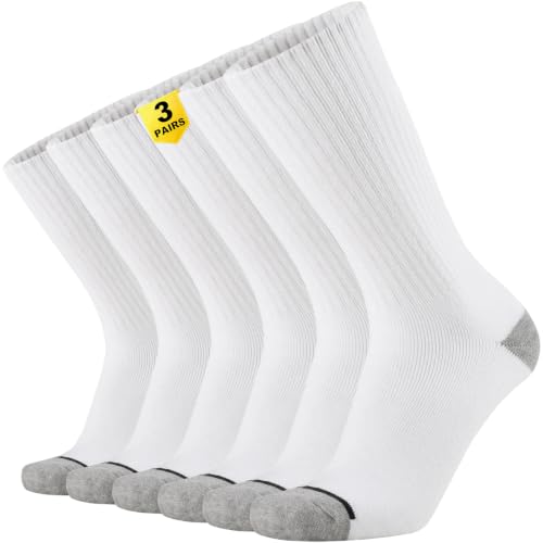 Image of ONKE Seamless Athletic Work Socks for Men Heavy Duty Boot Max Cushion Crew