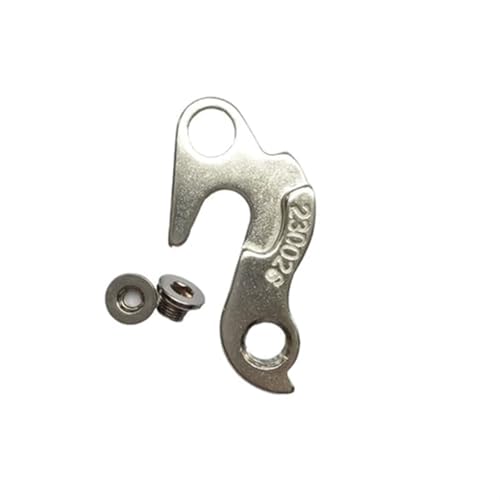 QASULER 1 patilla de Cambio de Bicicleta for Trek, 230026 265146 84025 Schwinn Mongoose Klien Silverback Rocky Mountain BH Mech Dropout Gancho de suspensión de Cambio de Bicicleta(Black YA0031BP1)
