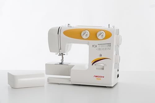 Necchi N85 Macchina per Cucire, Interno in pressofusione in Alluminio, scocca in ABS, Yellow, Regular - 6