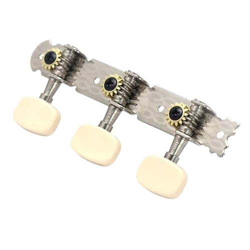 Chevilles de réglage de guitare classique plaquées or au design vintage élégant 3L 3R