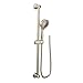 Moen Eco-Performance Brushed Nickel Handheld Showerhead with 69-Inch-Long Hose Featuring 30-Inch Slide Bar, 3667EPBN