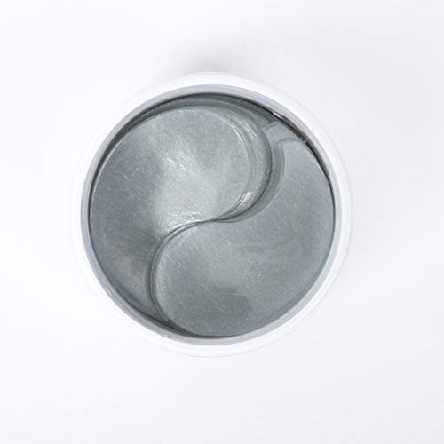 Kocostar Anti-Aging Silver Eye Mask Patches – Soothing, Conditioning, Hydrating Platinum and Silver Under Eye Hydrogel Pads Brighten and Firm Wrinkles – Hypoallergenic and Cruelty-Free, 30 Pair