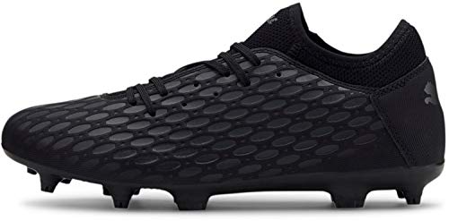 PUMA Men's Future 5.4 Firm Artificial Ground Soccer-Shoe, Black-Asphalt, 13 M US