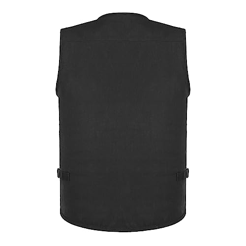 Image of Men's Outdoor Multi Pockets Cargo Travel Camera Fishing Safari Utility Vests