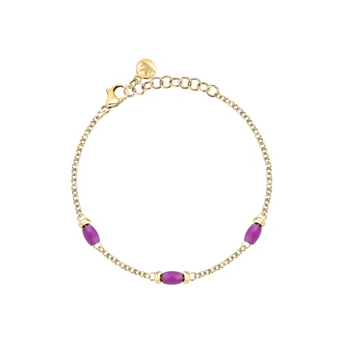 Morellato Bracciale Donna in Acciaio, Perle, Collezione COLORI SUMMER, Idea Regalo Donna
