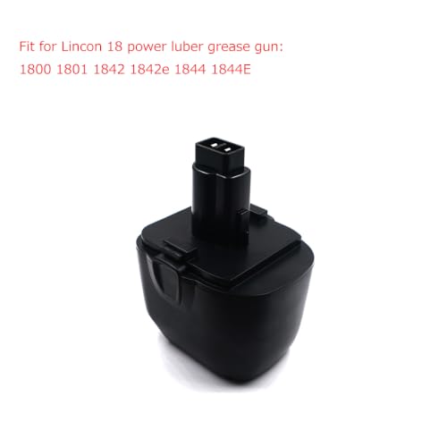 Image of Battery 18V 2Ah Replace for Lincon Power luber Grease Gun 1800 1801 1842 1844