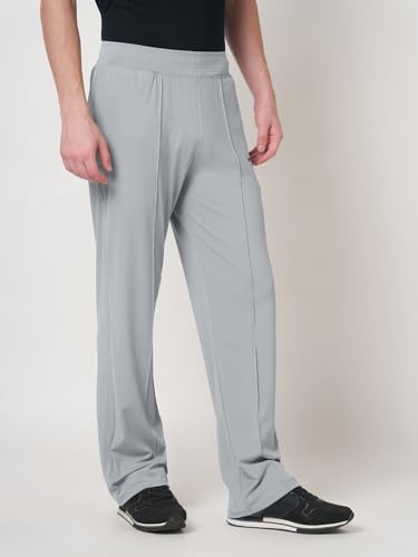 Image of MARK LEUTE Men's Straight Fit Rapid Dry Front Pleated Stretchable Lycra Trackpant