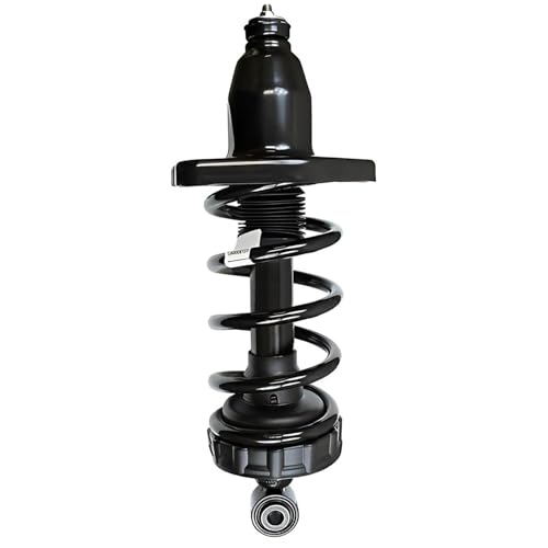 Image of Detroit Axle - 6pc Struts Control Arms Kit for 2006-2014 Honda Ridgeline, 4 Front Rear Struts with Coil Spring 2 Front Lower Control Arms with Ball Joint 2007 2008 2009 2010 2011 2012 2013 Replacement
