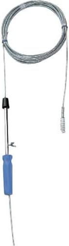 SANEI PR80-10M Pipe Cleaner, Length 32.8 ft (10 m), For Clogging and Cleaning Drains, Double Winding Construction That Won't Break