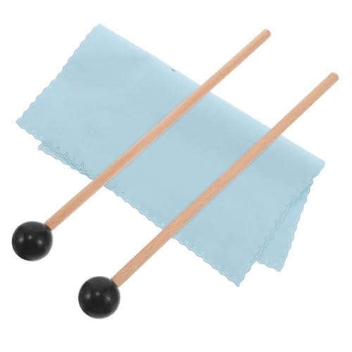 SHOWERORO Ethereal Drum Hammers hecho de madera, plástico y tela para Tongue Drum, Rain Chimes al aire libre miniatura 1