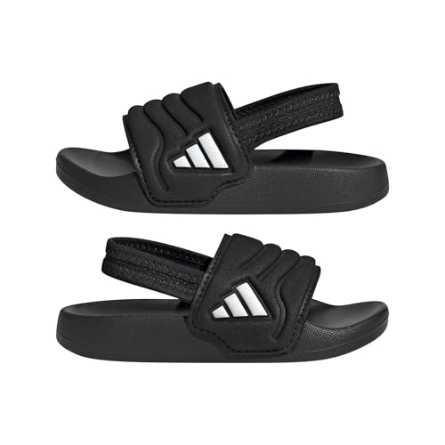 adidas Mixte bébé Adilette Estrap 2.0 Slides Infants Sandal, Core Black/Ftwr White/Core Black, 25.5 EU