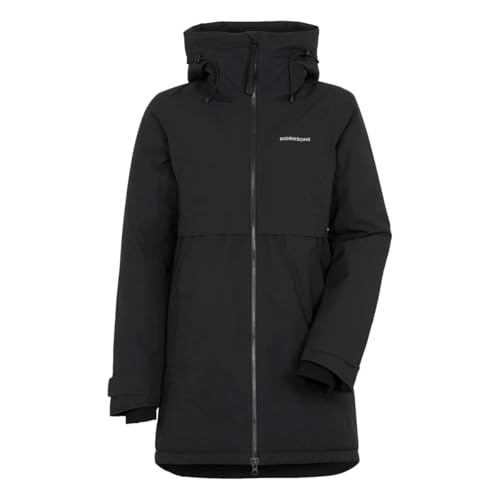 Didriksons Helle 6 - Damen Parka, Größe:44, Farbe:black