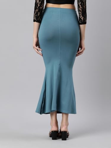 Image of TWIN BIRDS Saree Shapewear for Women | Super Soft Viscose Elastane Saree Petticoat Skirt | Stretchable & Comfortable SareeShaper