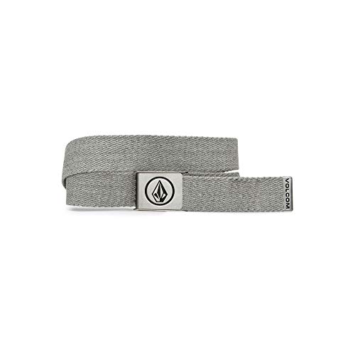 Volcom Men's Circle Web Belt, heather grey, One Size