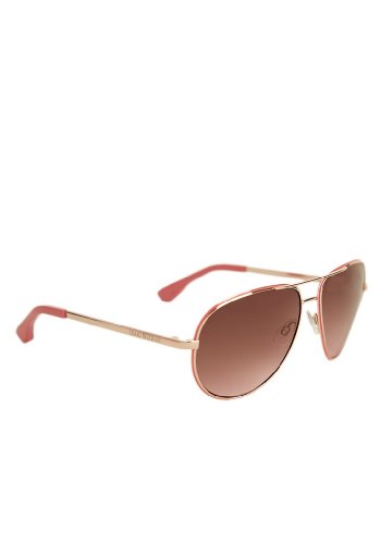 Isaac Mizrahi Designer Sunglasses IM36-71 in Pink Gold with Rose Lenses2
