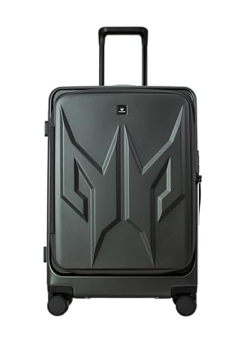 Image of Acer Predator Street-Style Luggage 25-Inch Luggage Bag | Silent Dual-Row Wheels | Front-Opening Design | Large Storage Compartments | TSA Approved Lock | Matte Gray