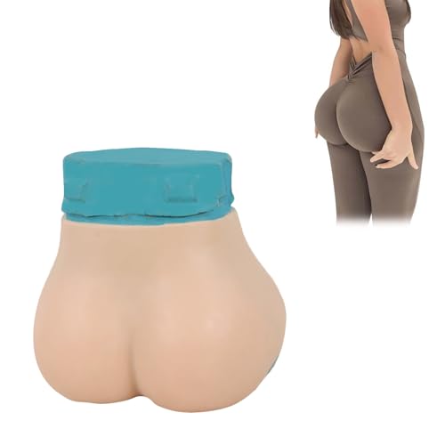Pantalon triangulaire en silicone pour crossdresser culotte cachée fesses galbées