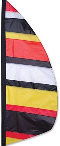 Premier Kites 23341 Wind Garden Ripstop Nylon Feather Banner, Nautica, 3-1/2-Feet