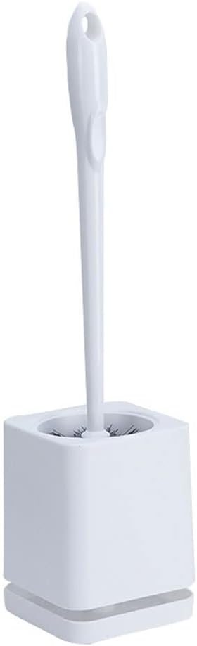Toilet Brush Holder Long Handle Wall-Mounted Toilet Multifunctional Toilet Brush Simple Design Toilet Brush Household Bathroom Cleaning Toilet Brush Set Toilet Brush Holders(D)