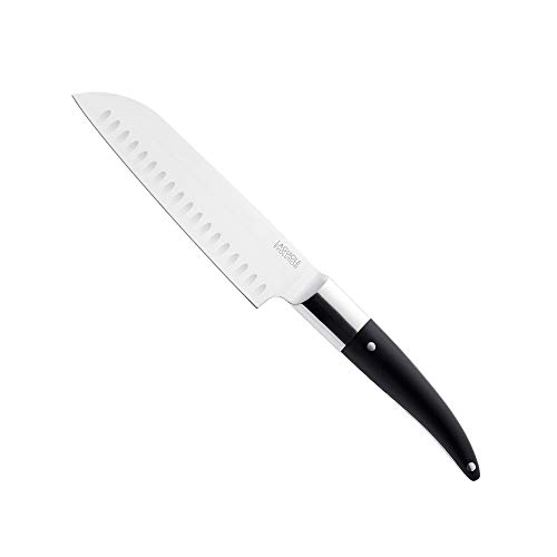 Laguiole Expression- Couteau Santoku - Couteau de cuisine lame en acier inox haute qualité 18 cm - Manche ergonomique