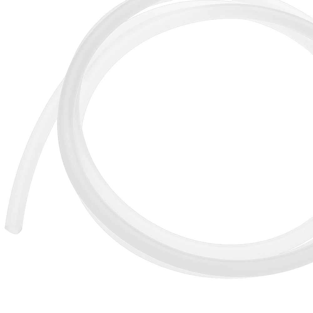 BENECREAT Cordón de espuma de silicona firme de 78.7 pulgadas, cordón de goma blanca de 10 mm para asa de bolsa, sofá, silla, camino de mesa, manualidades de cuero