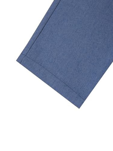 Men's Fashion Dress Pants Stretch Slim Fit Flat-Front Skinny Casual Pants Business Golf Chinos Pants4