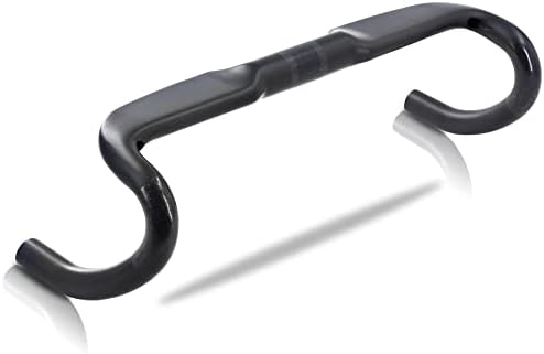 RXL SL Aero Carbon Road Bike Handlebars For Road Bike 31.8mm Carbon Drop Bars Ergonomic Design Internal Routing Gravel Handlebar UD Matte Racing Drop Bicycle Handlebars 400mm,40cm