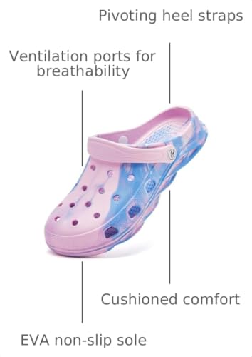 Image of HOBIBEAR Unisex Garden Clogs Shoes Slippers Sandals for Men and Women