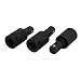 Aexit 1/2-inchx12.5mm Chrome Hand Operated Tools Vanadium Steel Square Socket Impact Adapter Black 3pcs Model:52as428qo623