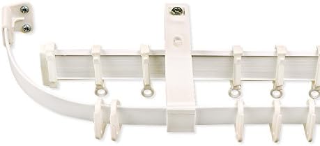 Curtain Track - Single/Double Rails Available- Plastic track - White (Double 1.5m)