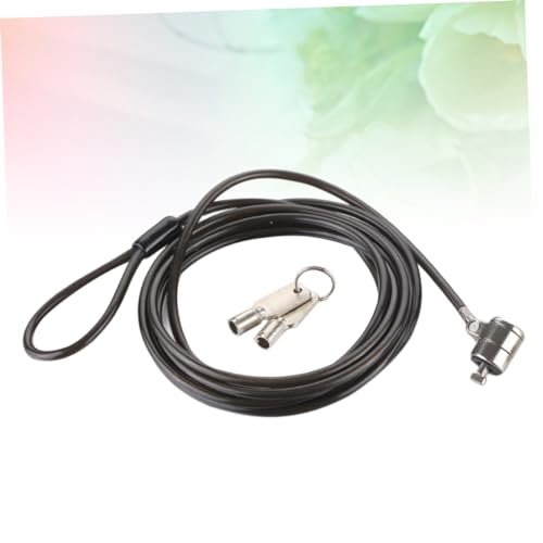 DOITOOL Portable Notebook Computer Lock Universal Security Lock Locking Cable for Home Office