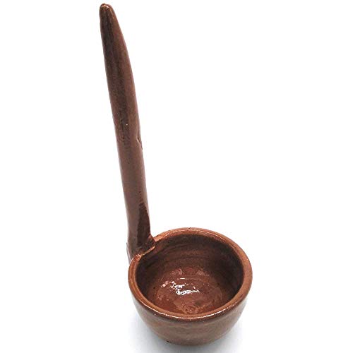 Cazo para queimada artesanal de barro refractario 25 cm