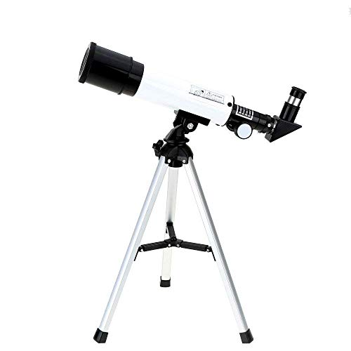 Telescopio Refractor 60/50mm Astronómico con Tripode miniatura 3