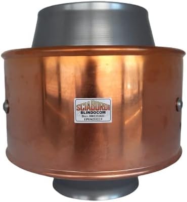 Comignolo Antivento BLINDOCOM 250mm - Aspirafumo Per Stufe A Legna/Pellet, Acciaio Inox - Foto 12