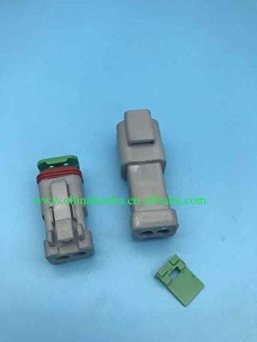 Davitu Cables, Adapters & Sockets - 10 sets Kit Deutsch DT 2/3/4/6/8/12 Pin Waterproof Electrical Wire Connector plug Kit 22-16AWG Engine/Gearbox waterproof electri - (Color Name: 10 sets)