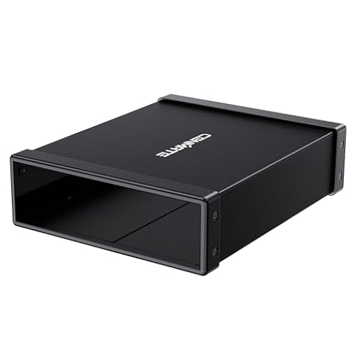 CENMATE Caja para Unidad óptica para Unidad BLU-Ray/CD/DVD SATA de 5,25 Pulgadas, 3* USB-Host, Caja Externa con Cable USB-A/C-3.0, Compatible con Intercambio en Caliente (Sin Unidad, no admite IDE) | Ya disponible en tu tienda friki favorita! En mundofriki.es!