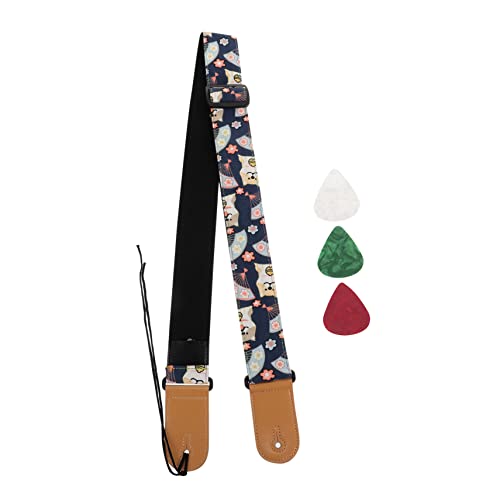 FAVOMOTO 1 PC Sangle De Guitare Sangle Basse Ukulélé Laisse En Cuir Ceinture Vintage Sangle De Basse Rembourré Large Ukulélé Cordes Ukulélé Ceinture Délicate Sangle De Guitare Basse - Les Beatles, Paul McCartney, John Lennon, RIngo Starr, George Harrison FAVOMOTO 1 PC Sangle De Guitare Sangle Basse Ukulélé Laisse En Cuir Ceinture Vintage Sangle De Basse Rembourré Large Ukulélé Cordes Ukulélé Ceinture Délicate Sangle De Guitare Basse