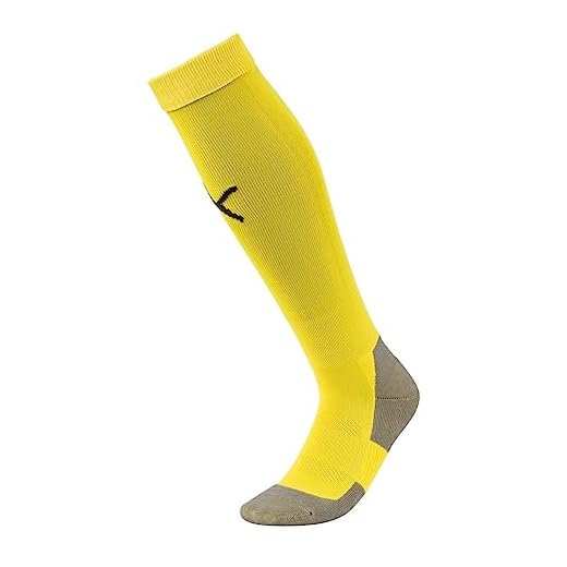 Puma Liga Socks Core, Calcetines para Hombre, Amarillo (Cyber Yellow/Black), 31-34 (Talla del fabricante: 1)