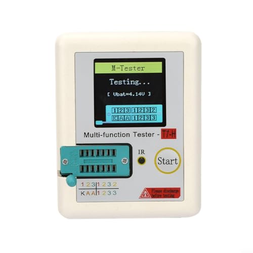 Testeur de transistor NPN PNP capacimètre et diode pour circuits - 7