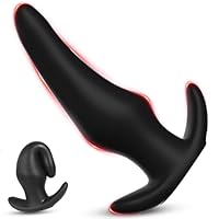 Ergonomisches Design: Die glatte Spitze des Anal-Toys ist einfach einzuführen, und der ganze Körper nimmt ein bogenförmiges Design an, das perfekt in das Innere der Vagina und des Anus passen und tief erreichen kann, stimuliert die G/P-Punkte. Darübe...