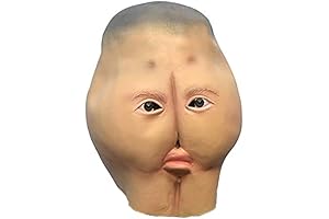 Halloween Latex Mask Ass Mask Cosplay Weird Party Performance Costume Props