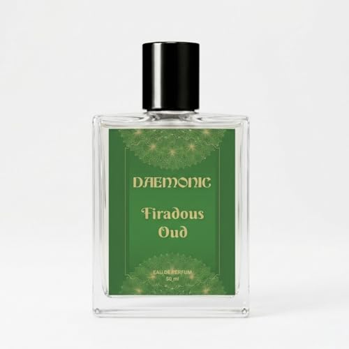 Image of DAEMONIC Firadous Oud Eau De Parfum 50ml | Premium Spicy Woody Long Lasting Perfume for Men & Women | Luxury Oud Fragrance Perfume