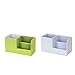 Produktbild B Baosity 2 Stück Desktop PU Leder Leer Home Office Desktop Aufbewahrungsbox Pen Organizer