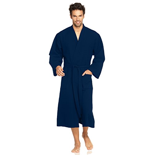 Preisvergleich Produktbild Vossen Damen & Herren Bademantel Wellington-L Marine, l