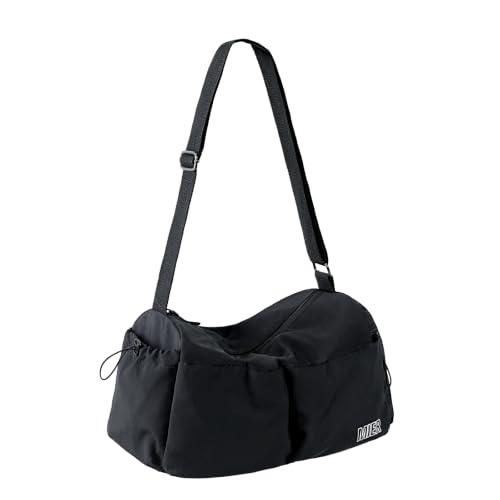 MIER Women's Cute Mini Gym Bag for Sports Pilates with Wet Pocket, 9L Black