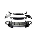 Sport-Kleinbausatz, TKT-Bausatz, PP-Material, geeignet for Cayenne 2011 bis 2021, einfache Nachrüstung von Autoteilen, kompatibel mit Porsche-Bodykit (Color : 15 or 17 Front)