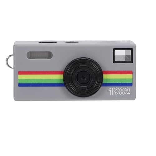GOWENIC Mini Câmera Digital 1080P HD, Tela Colorida de 0,96 Polegadas, Câmera Digital Retrô Compacta para Crianças e Adultos, Ideal para Registrar Momentos de Vida e Viagens (Cinza)
