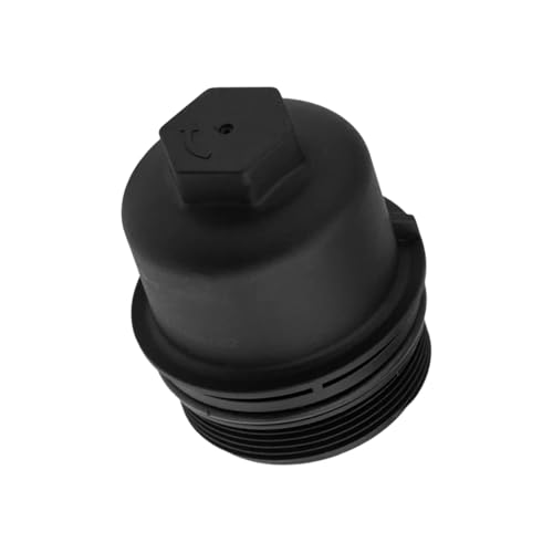 Riloer Tapa de filtro de aceite, tapa para carcasa de filtro de aceite, cubierta de carcasa de filtro de aceite compatible con BMW Series 1 F20/F21 2015-2019, 11428583900 11427926064