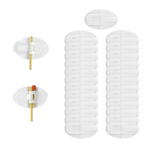 Catheter Stabilization Device, Catheter Securement Device with Extra-Large Self-Adhesive Hook, Breathable Catheter Stabilization Device for NG/J/G Feeding Tubes (25Pcs)